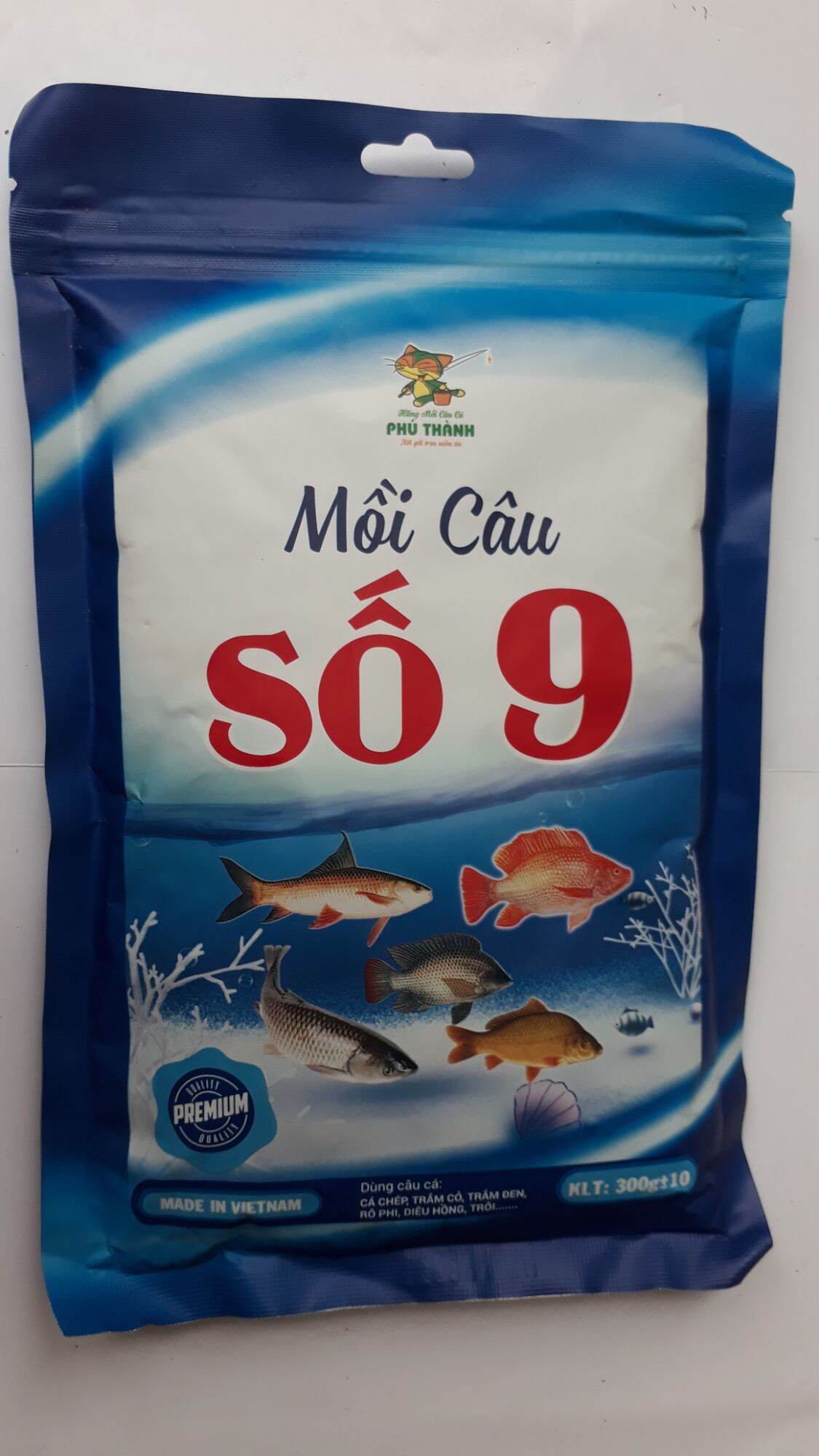 2 Gói Mồi Câu Cá Phú Thành Số 9_ Mồi Câu Đa năng