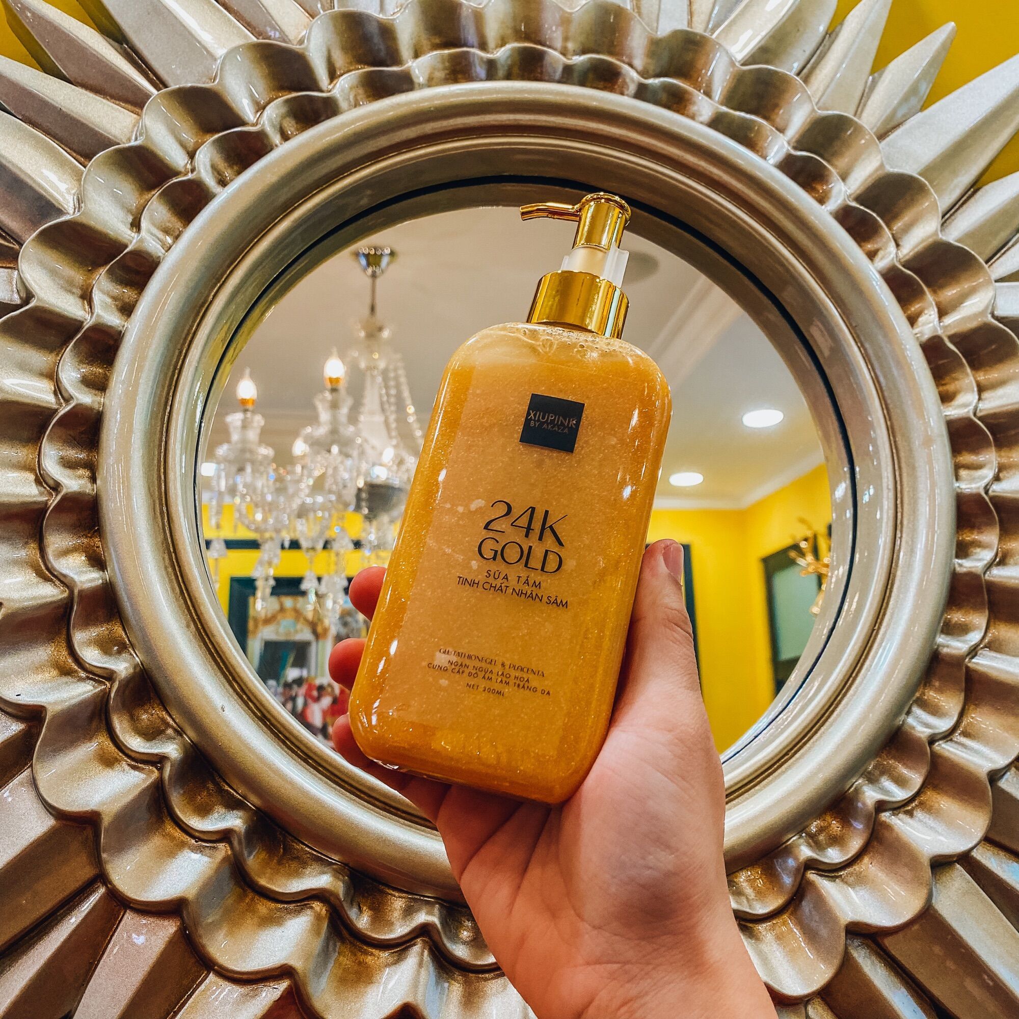 Sữa tắm trắng gold 24k