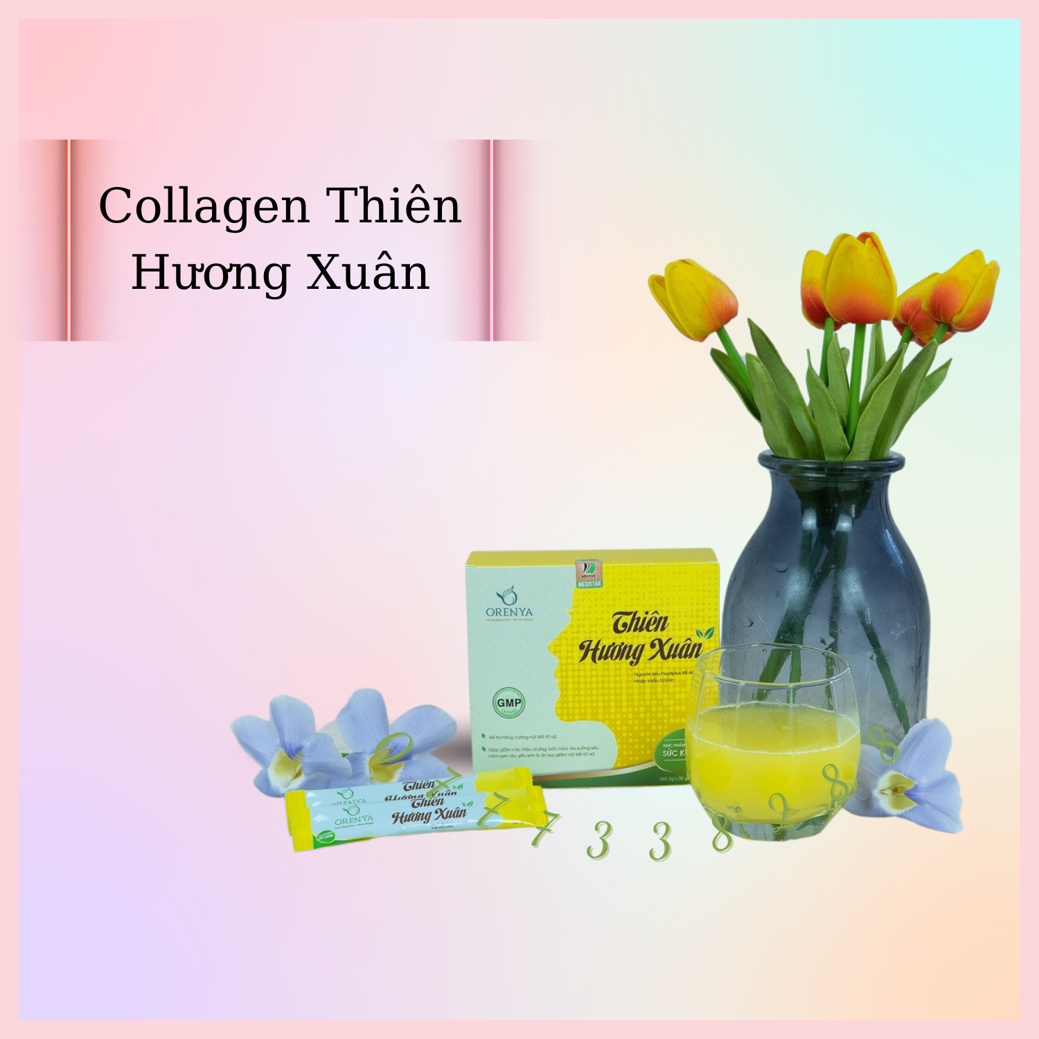 Collagen Thiên Hương Xuân gói lẻ 3g thumbnail