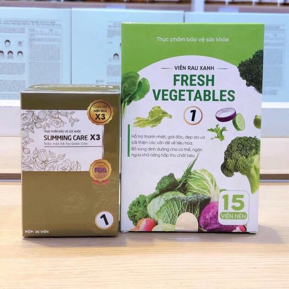 Combo giảm cân Yo Slim - Yo Detox - giảm cân B.O.T