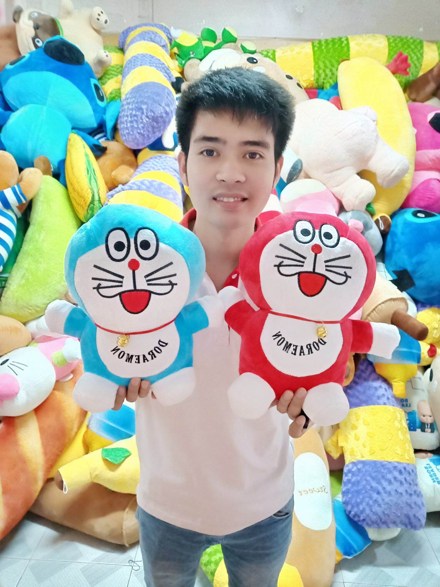 Gấu bông doremon siêu to (Trùm giá rẻ)