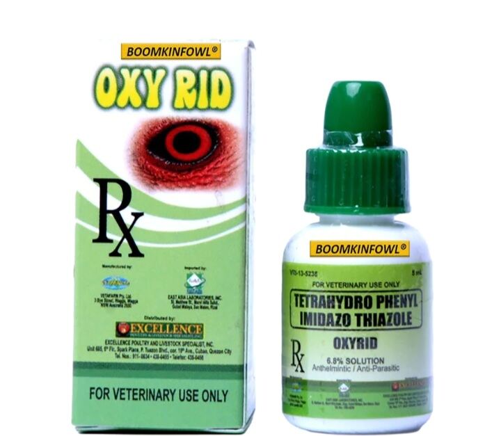 Oxy rid 10ml sâu mắt gà hsd 11 2024