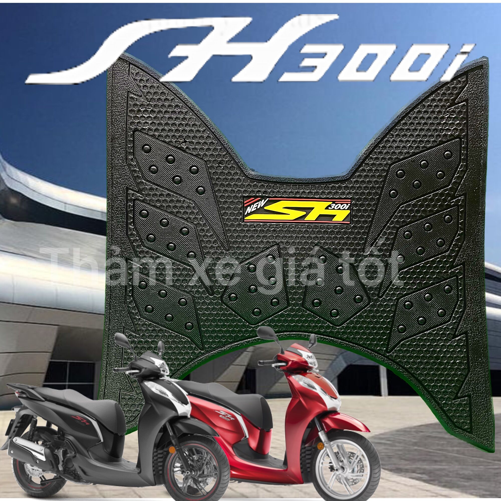 Thảm lót sàn xe, lót chân xe, thảm xe sh 300, sh 300i 2016-2022