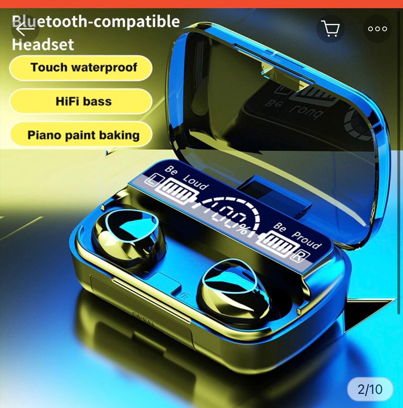 Tai nghe bluetooth m10 pin trâu nghe nhạc cực hay