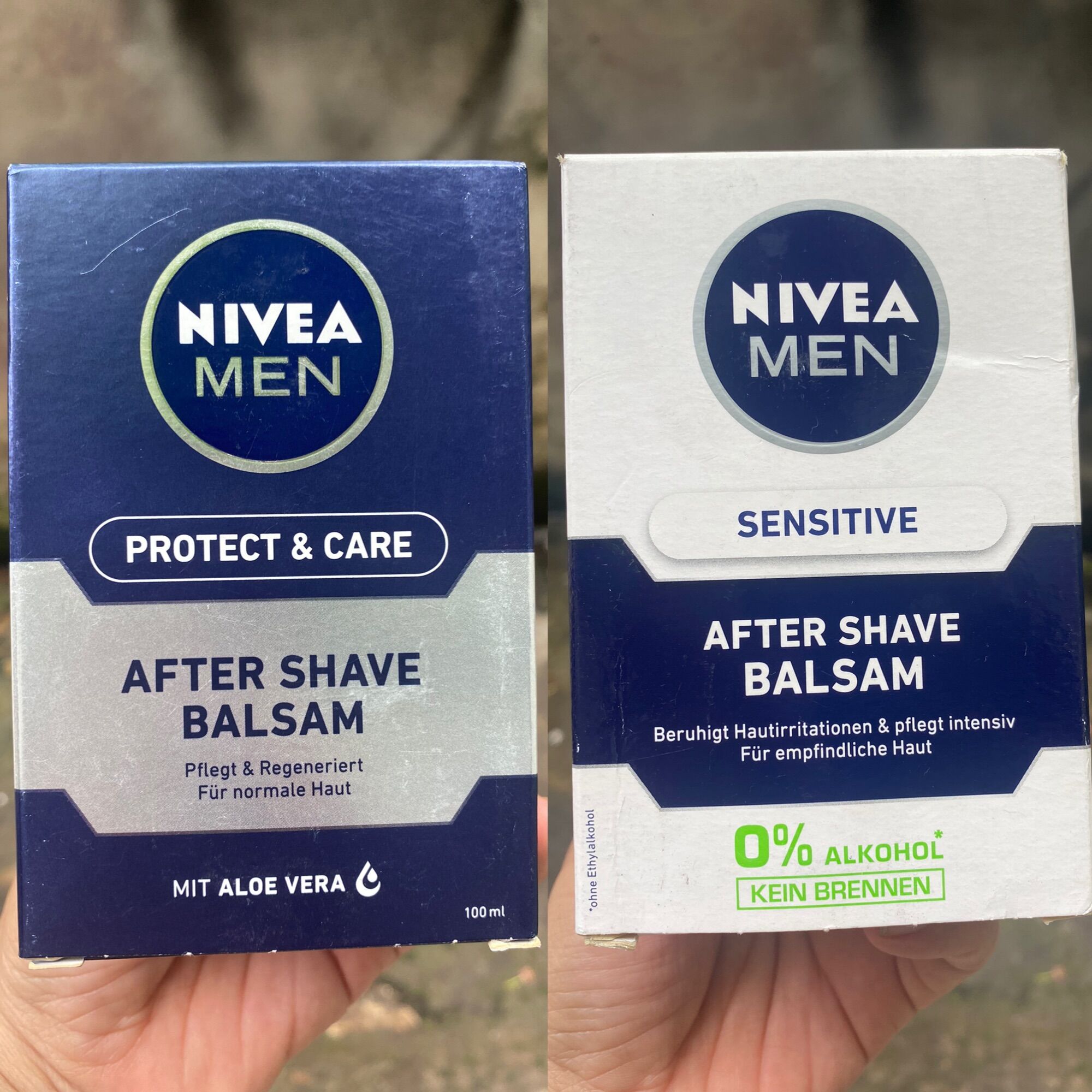 Kem Nivea Men After Shave Balsam Protect & Care dưỡng da & chống kích ứng da sau khi cạo râu, 100 ml. Made in Germany