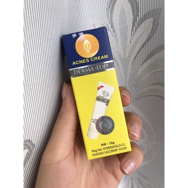 Kem bôi mụn Derma IdL plus 12g Giảm mụn, liền sẹo, thu nhỏ lỗ chân lông