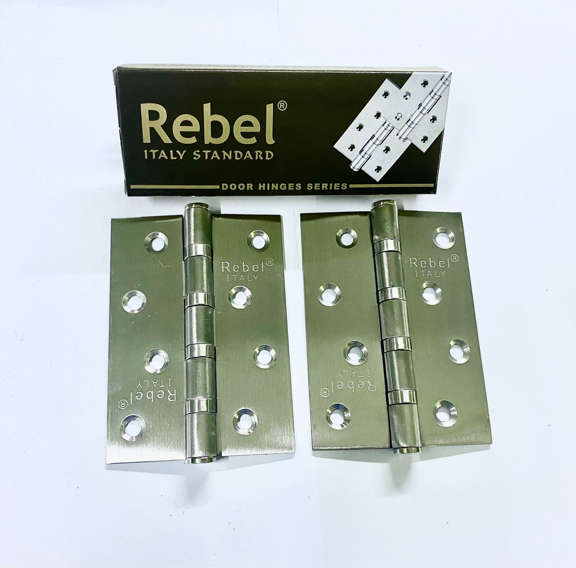 Bộ bản lề lá Inox 1,2 tấc hiệu Rebel
