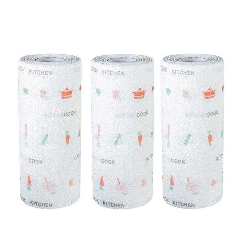 Combo 3 cuộn giấy lau nhà bếp đa năng - Giấy cuộn lau đồ dùng nhà bếp tiện lợi