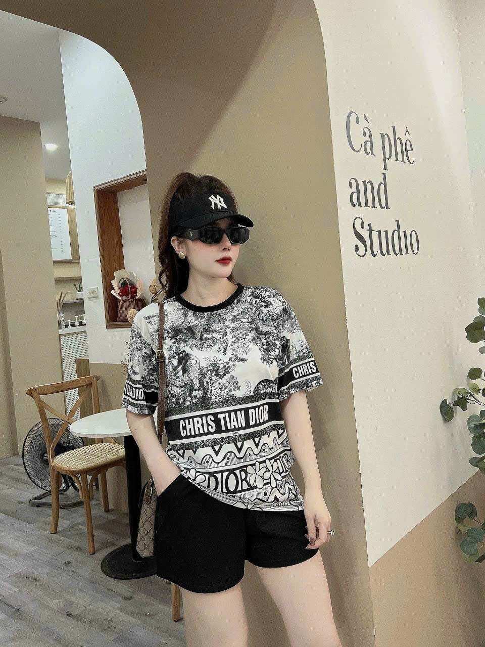SÉT BỘ SHORT PHỐI HOẠ TIẾT 3D CAO CẤP