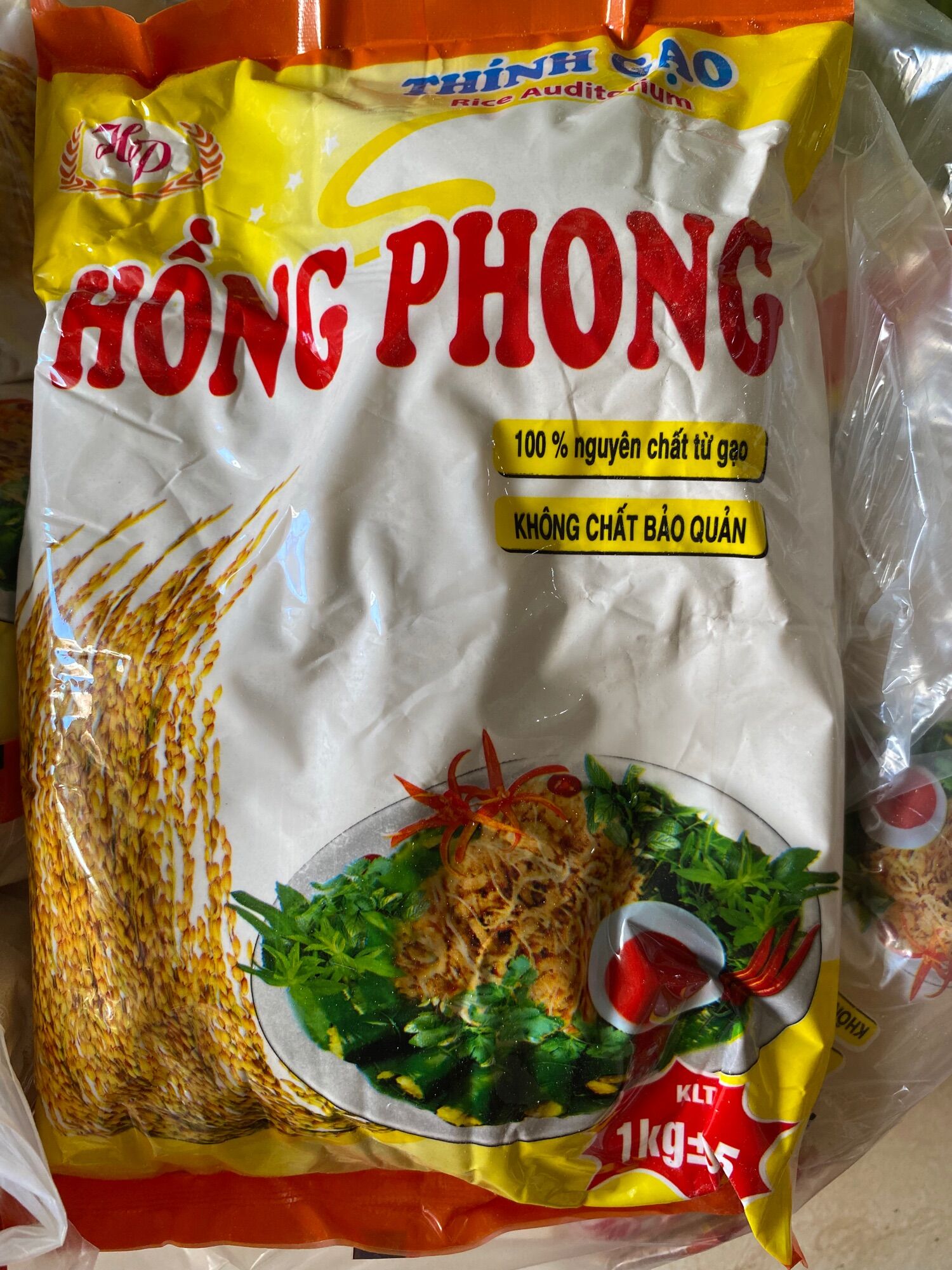Bột thính Hồng Phong- bột gạo thính thơm ngon