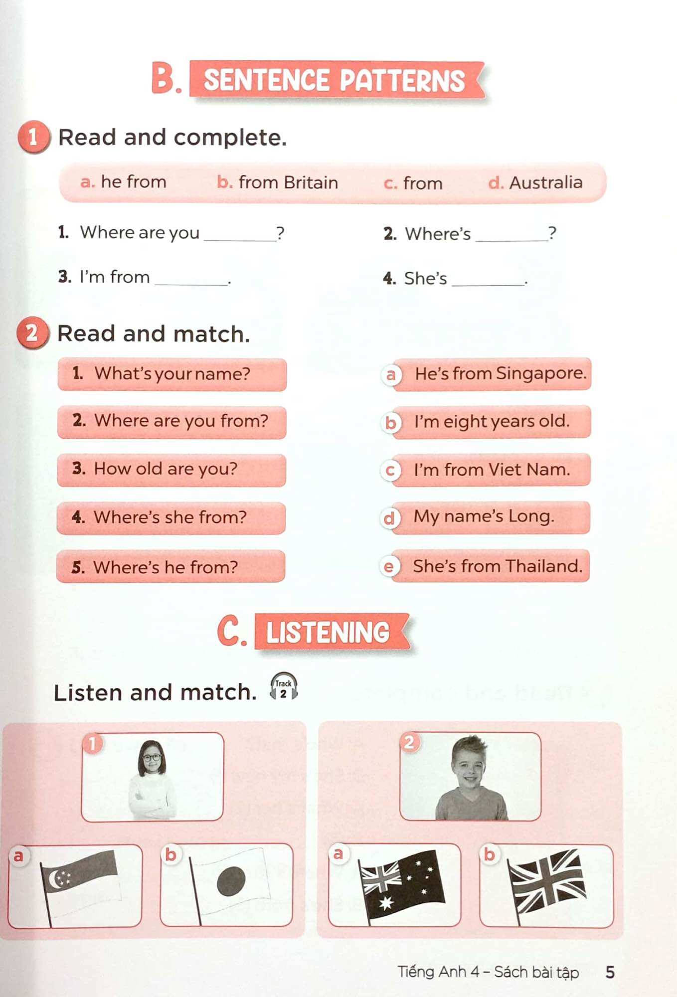 Global Success 4 - Bài tập