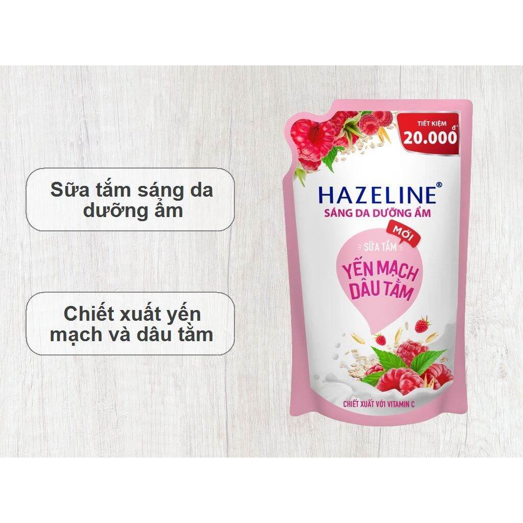 Sữa tắm hazeline túi 900g