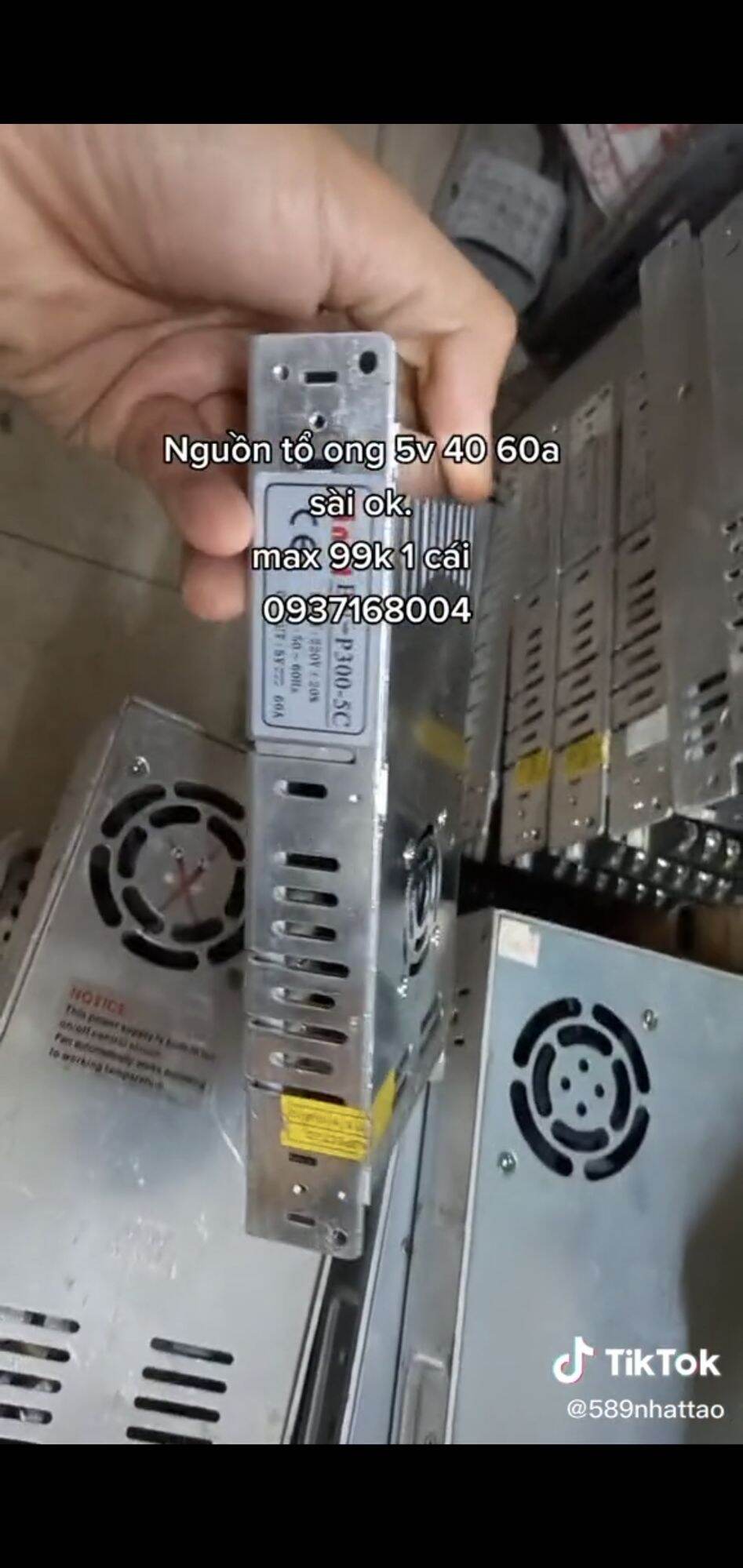 Nguồn tổ ong 5v 40a 60a sài tốt nhìu loại