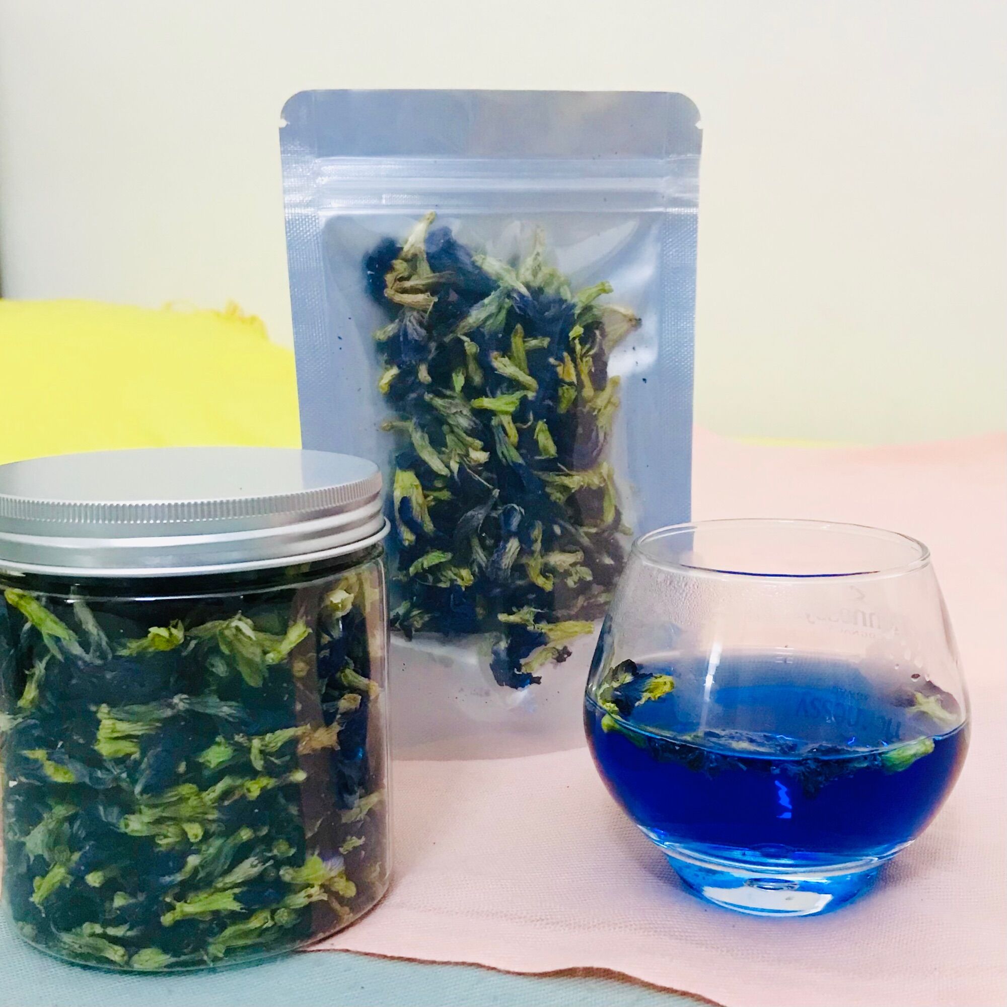 Hoa đậu biếc sấy lạnh cao cấp túi 100g