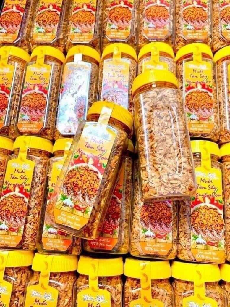 Muối tôm sấy nguyên con Thảo Linh