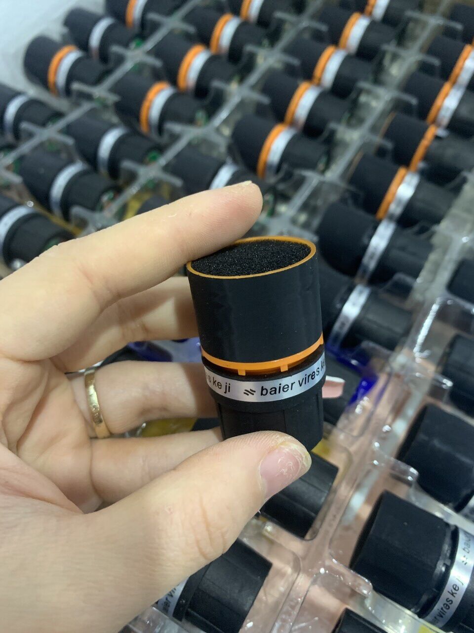 củ míc baier cojl lụa cam chính hãng