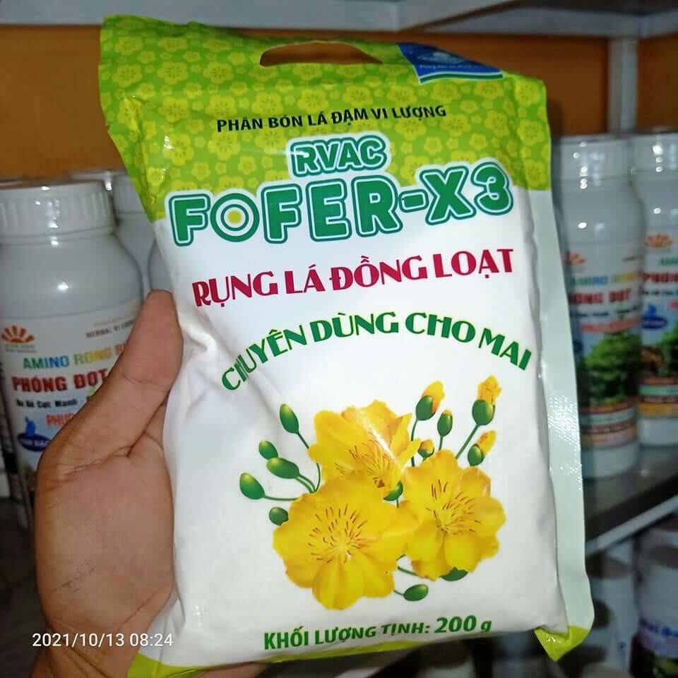 Rụng lá mai an toàn