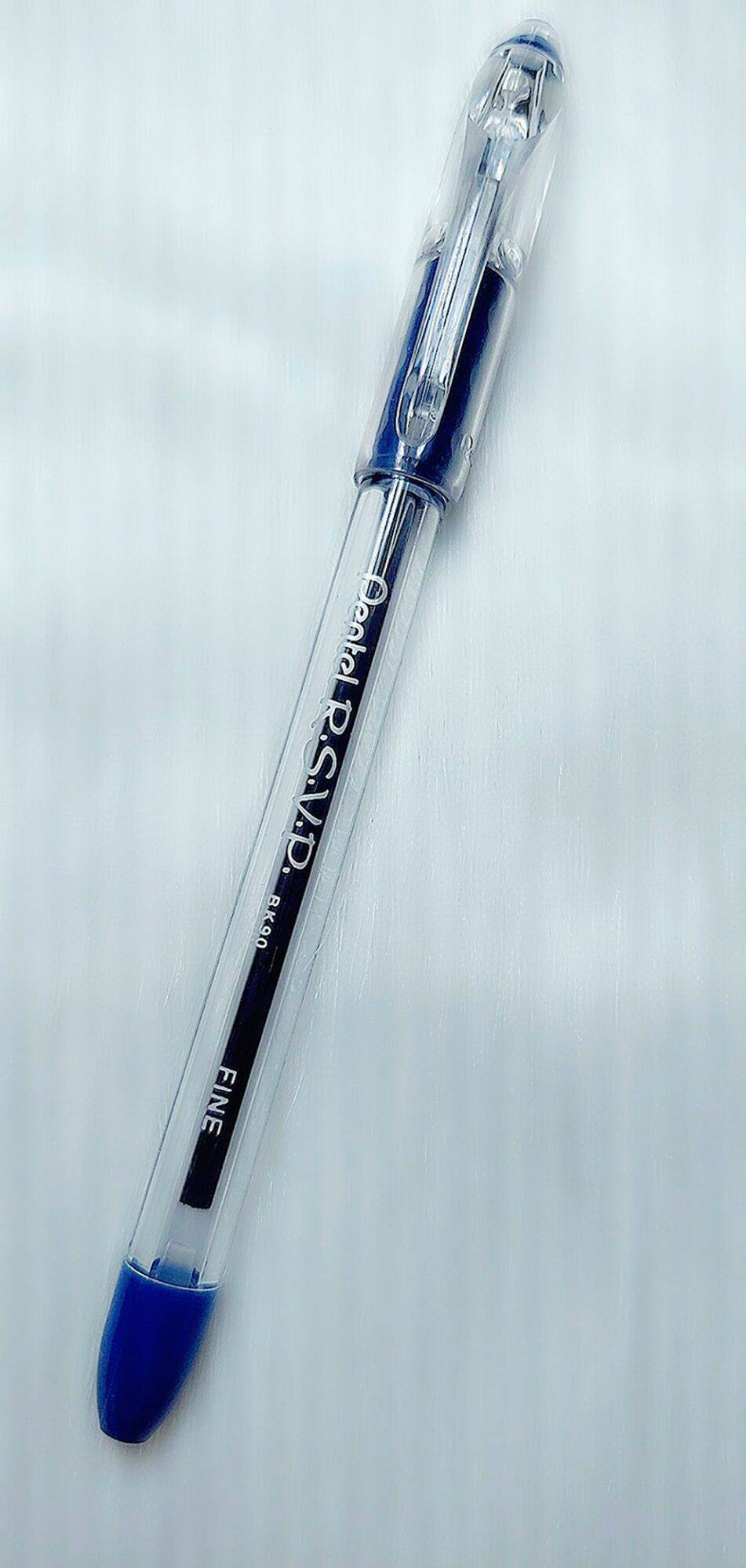 Bút bi rsvp pentel bk90 mực xanh