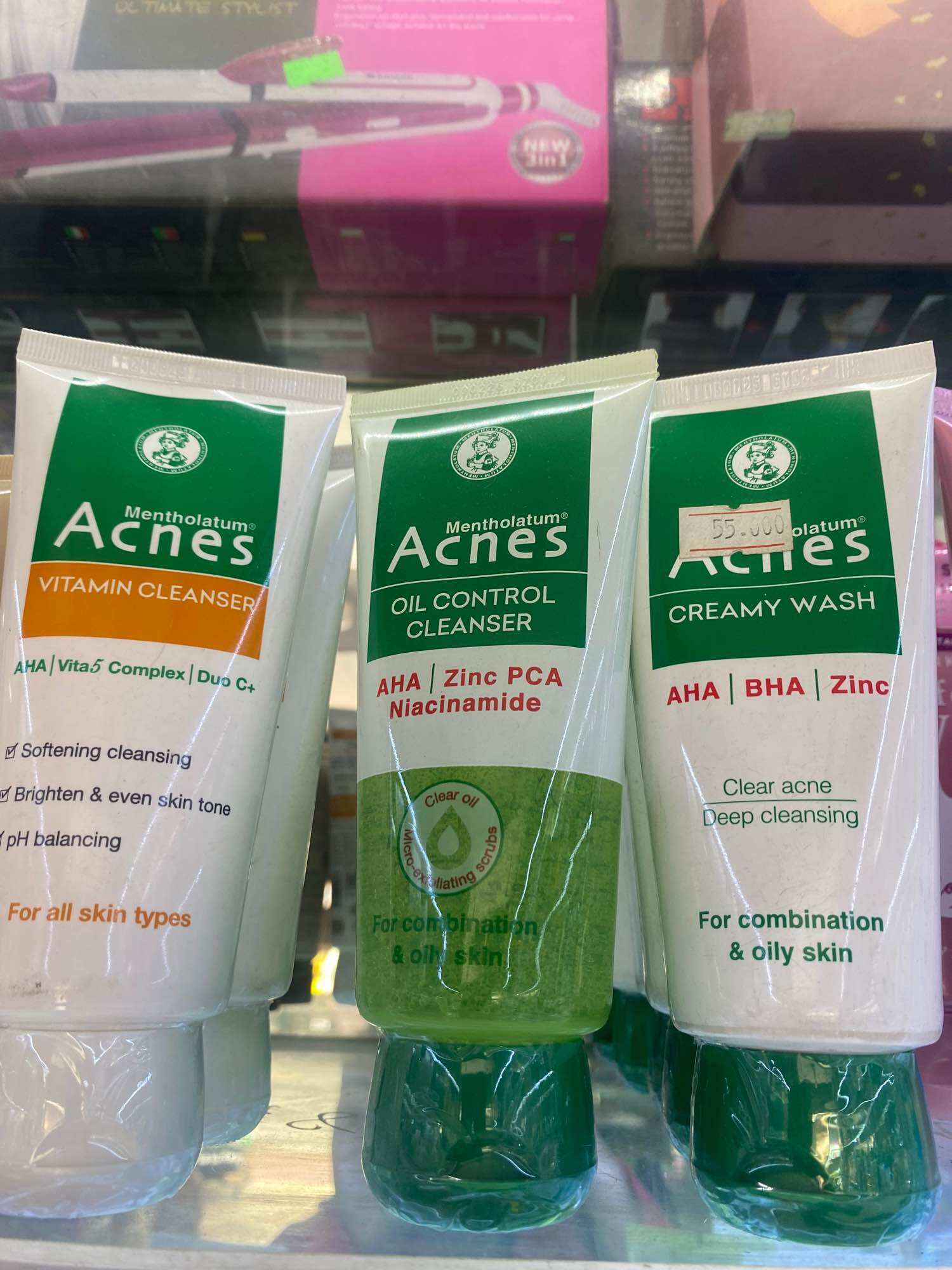 Sữa rửa mặt Acnes ngăn ngừa mụn và kháng khuẩn 100g