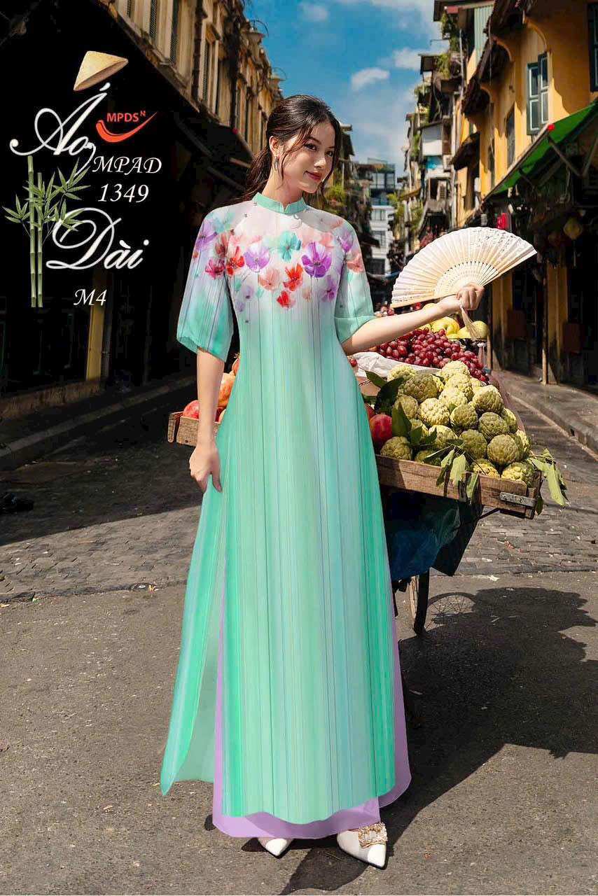 Vải áo dài (220k 1 áo), đẹp - độc - lạ - hợp xu hướng - đủ màu MS168