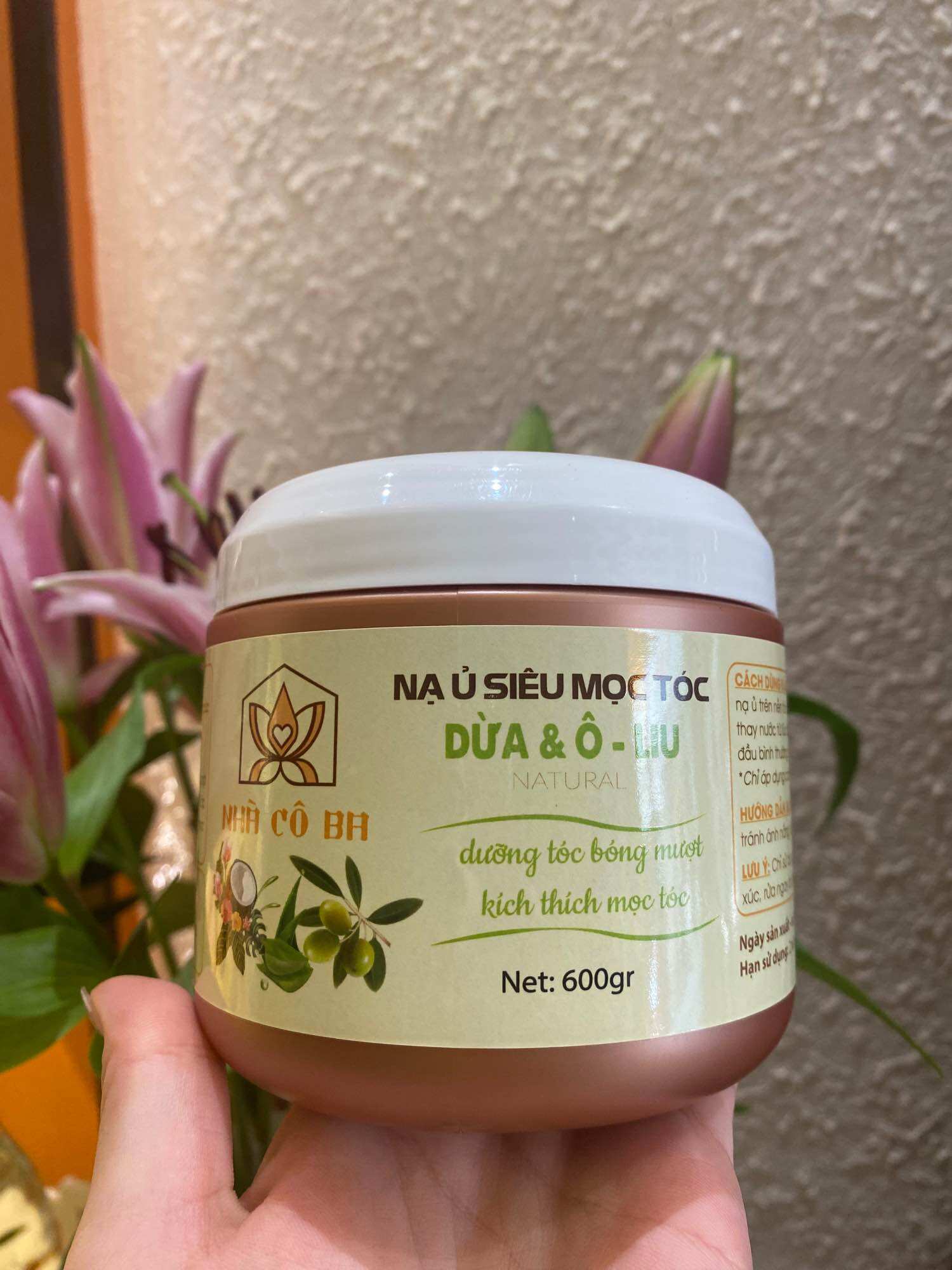 Nạ ủ tóc bưởi & olive