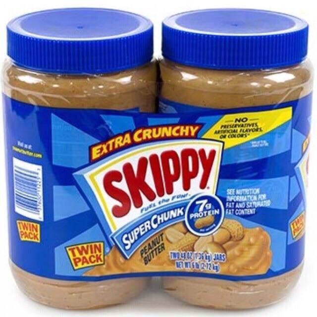 MỘT CẶP BƠ ĐẬU PHỘNG SKIPPY PEANUT BUTTER MỸ 1,36KG x 2