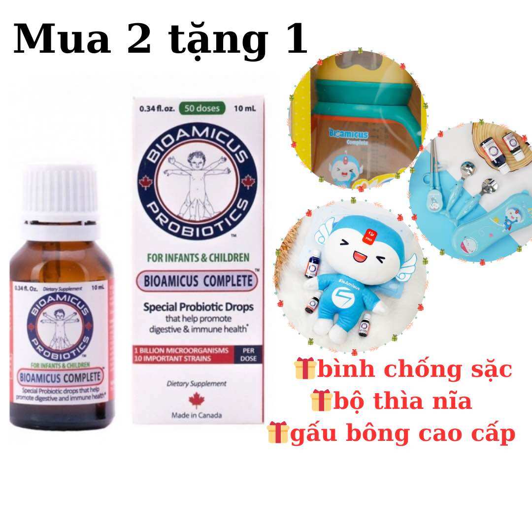 Men Vi Sinh 10 chủng Bioamicus complete