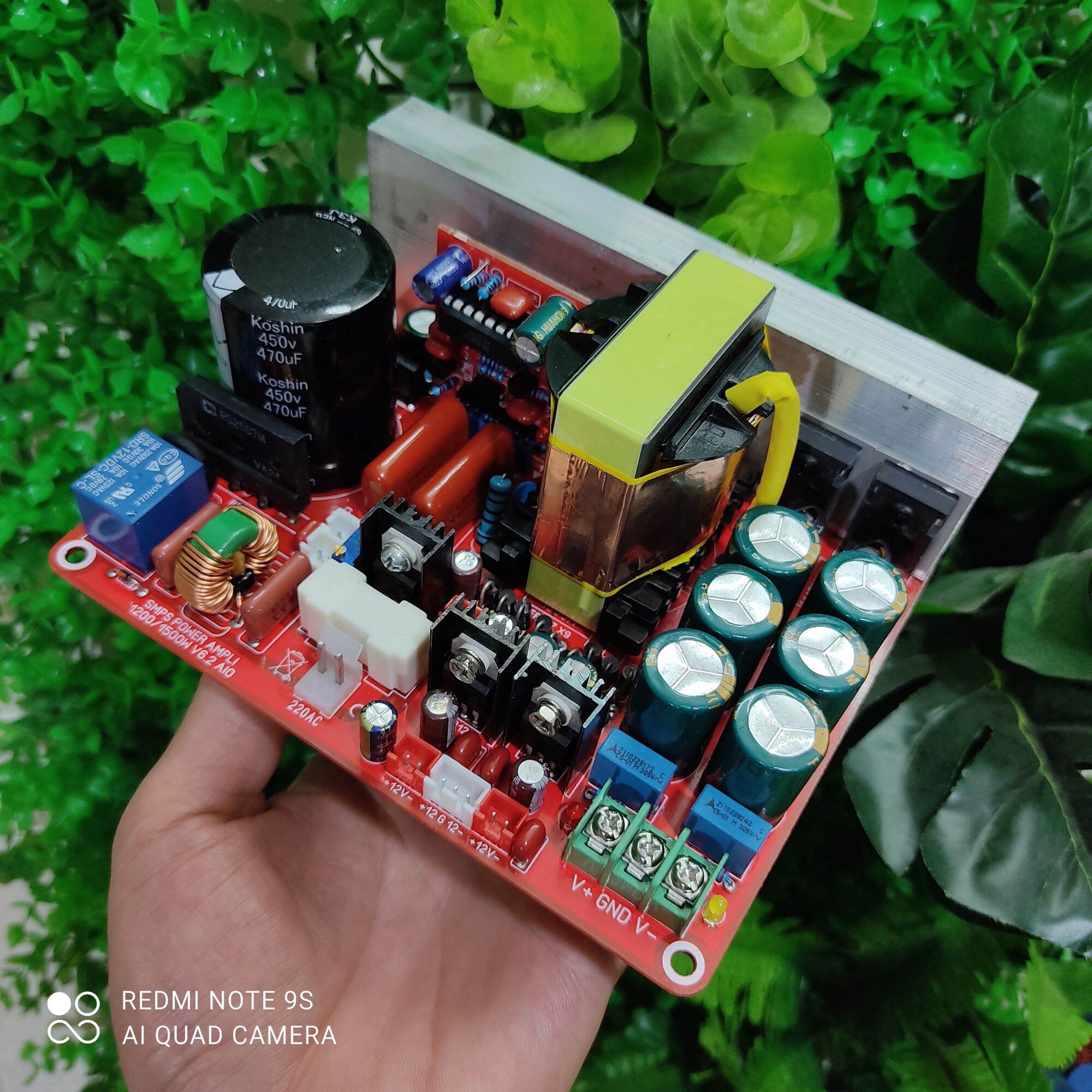 Nguồn xung AMPLY 1500W V8 (SG3525)