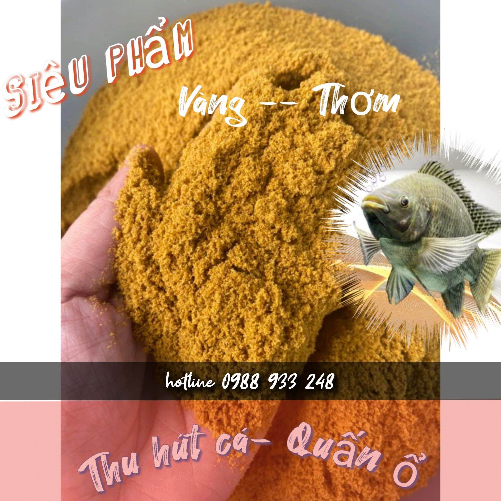 Cám Vàng Thơm làm mồi câu[Túi 2kg]