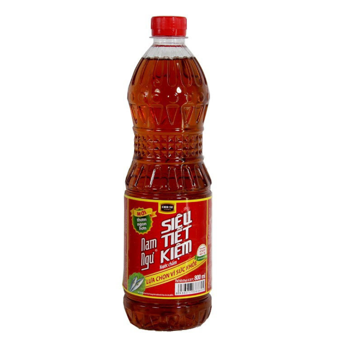 Lô 3 chai nước mắm siêu tiết kiệm chinsu nam ngư 800 ml