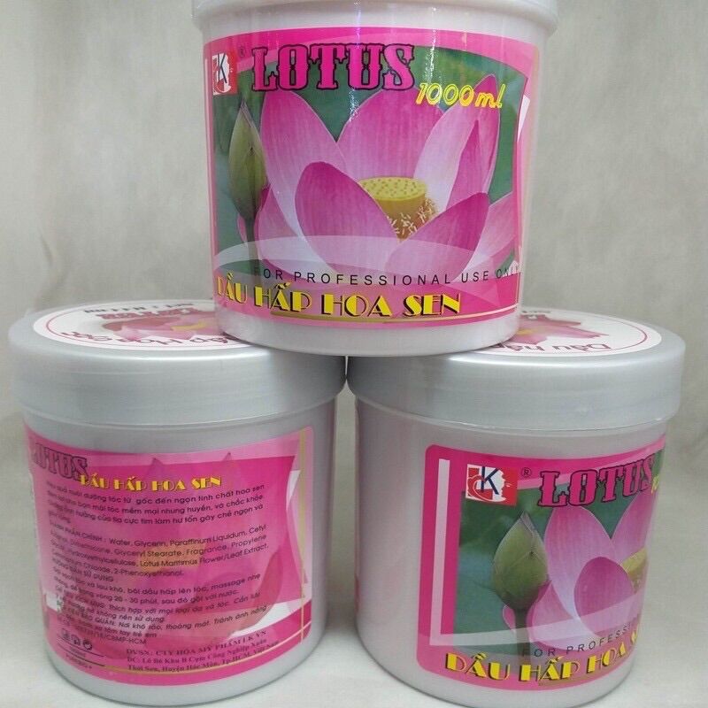 KEM Ủ TÓC HOA SEN 1000ml