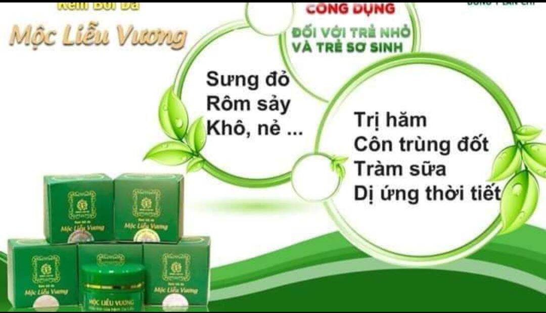 Kem bôi da mộc liễu vương
