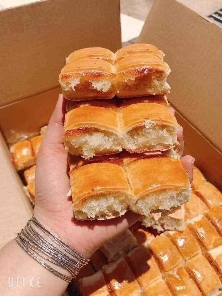 🌴 BÁNH XẾP DỪA NƯỚNG 🌴500gr
