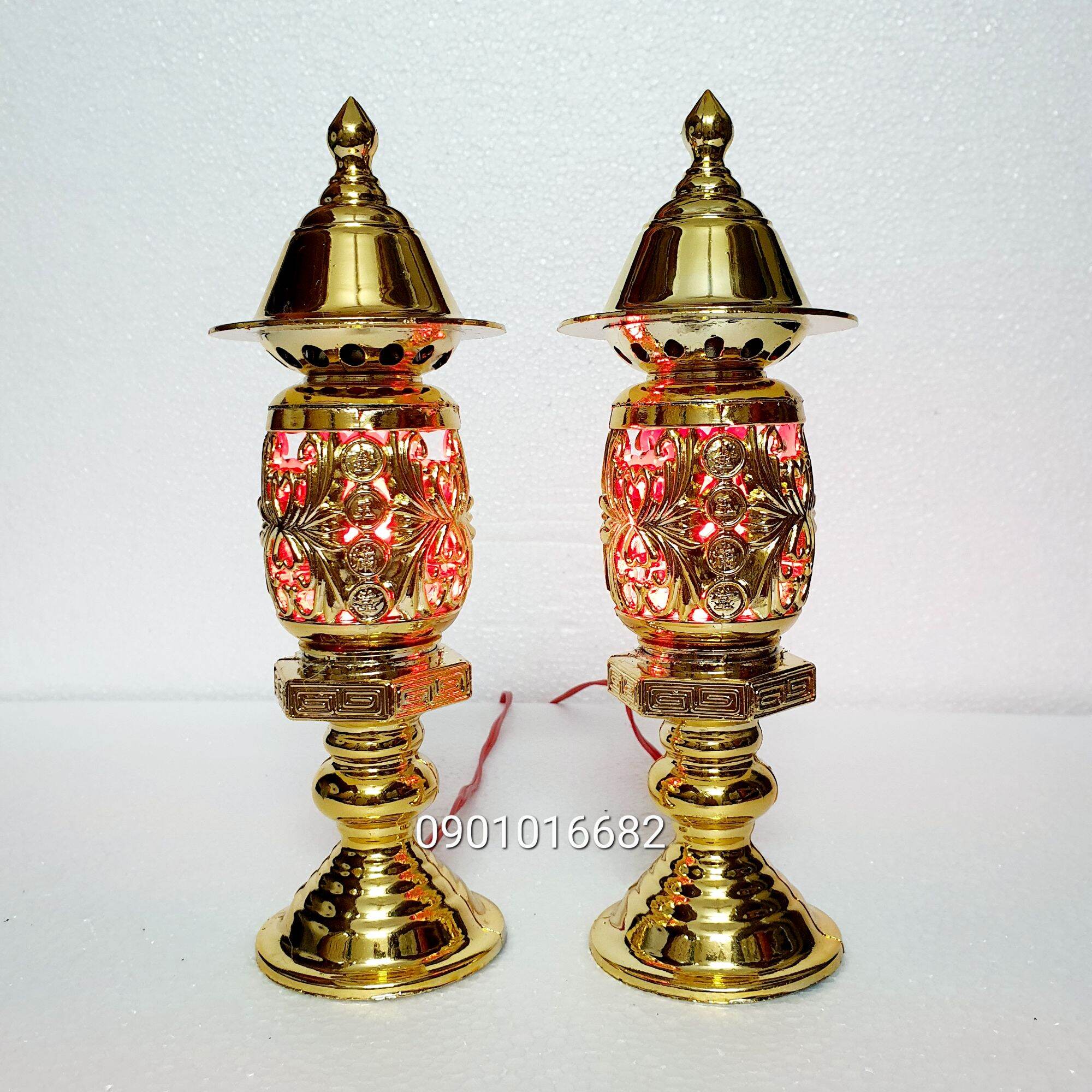 Mẫu đèn độc đáo Mẫu đèn bàn thờ đẹp Giúp khắc phục tình trạng thiếu sáng cho bàn thờ