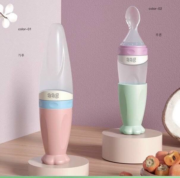 Bình thìa ăn dặm AAG Hàn Quốc model 327