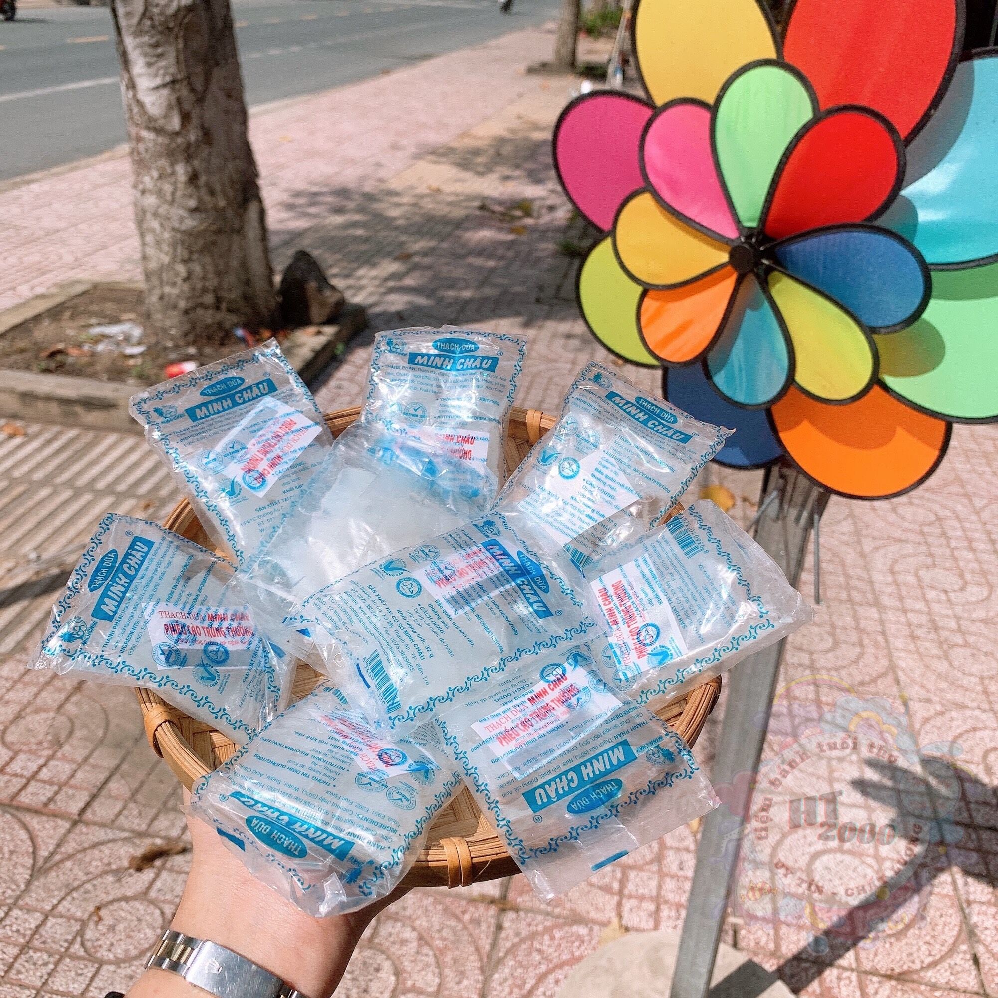 20 gói thạch dừa kèm 2 gói trúng thưởng