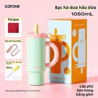 CAROTE | Ly Giữ Nhiệt Dung Lượng Lớn Có Ống Hút sử dụng được trên ô tô du lịch dã ngoại