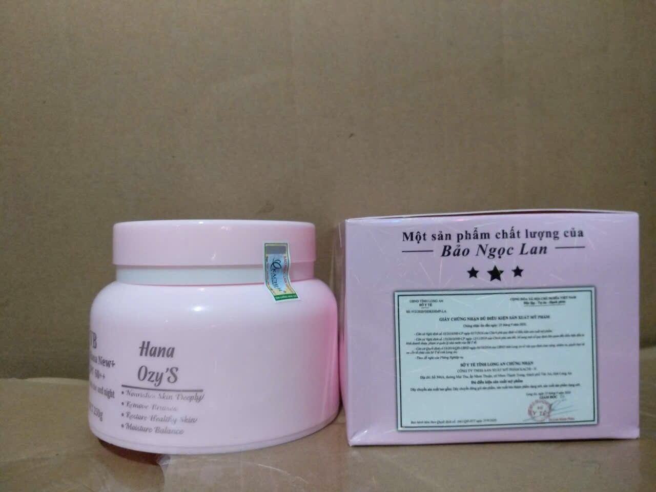 Kem body trắng da hana ozys bảo ngọc lan