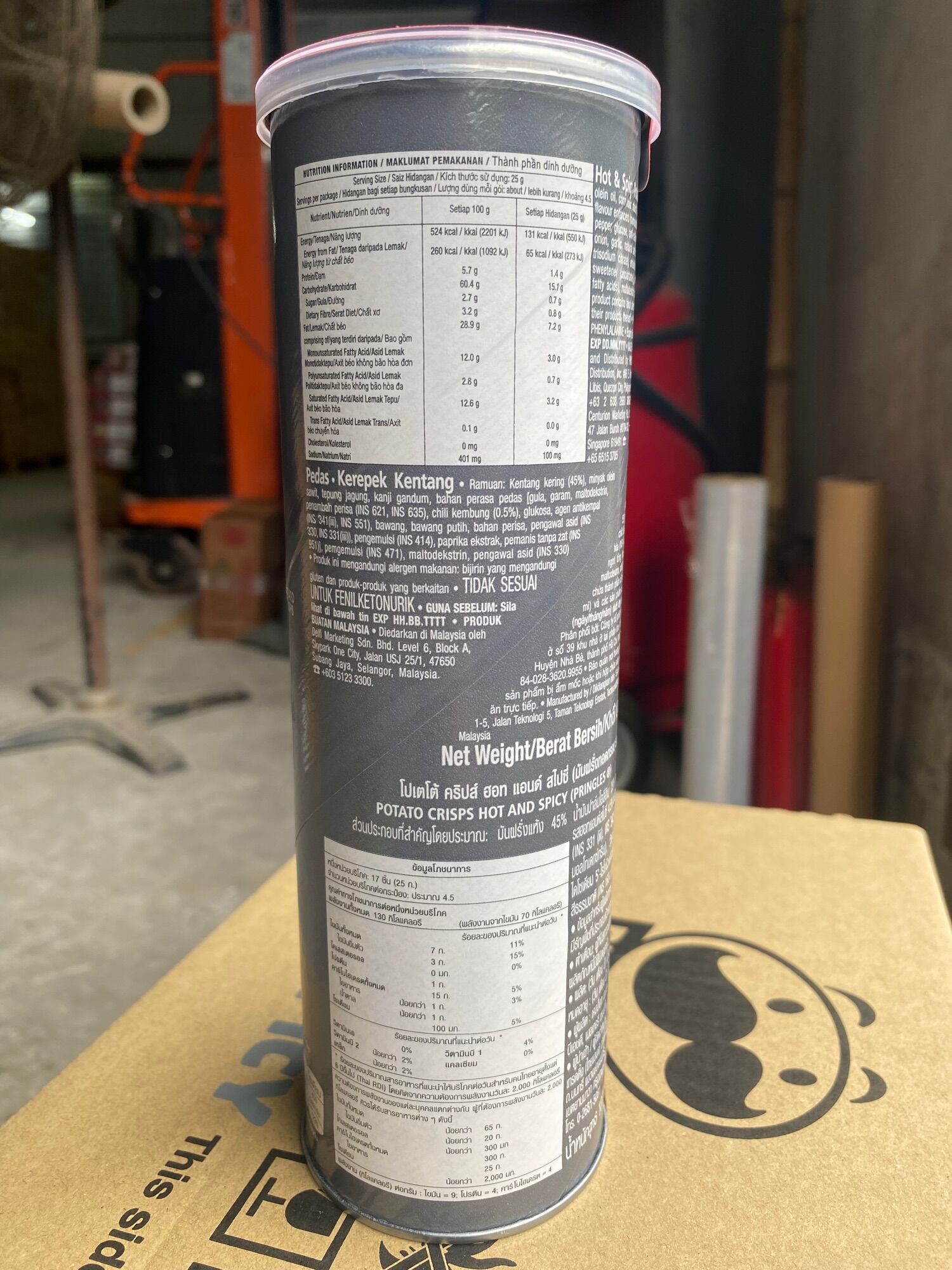 Khoai Tây chiên Pringles 107gr