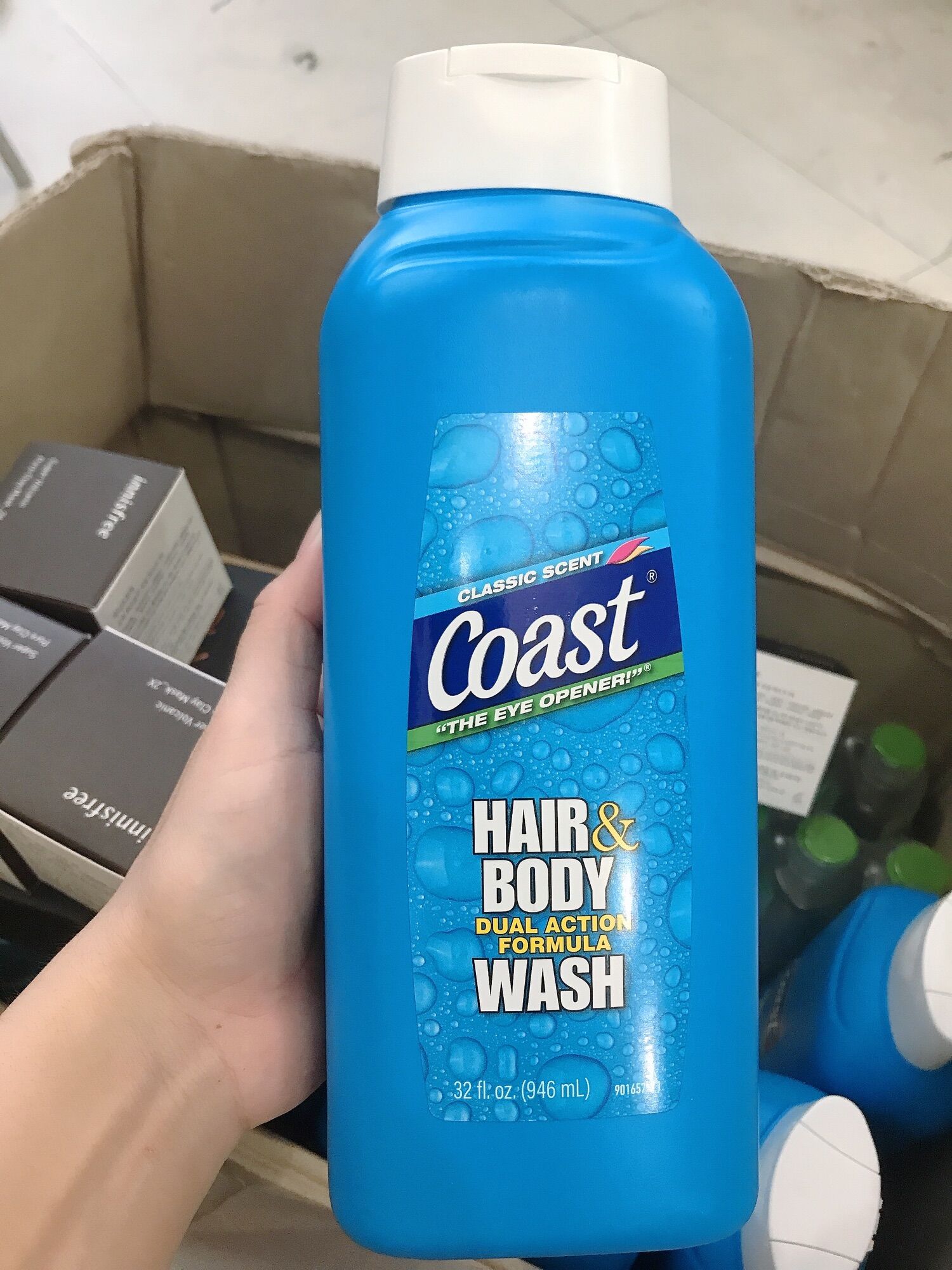 Sữa Tắm Gội Coast Mỹ 946ml 2 in 1