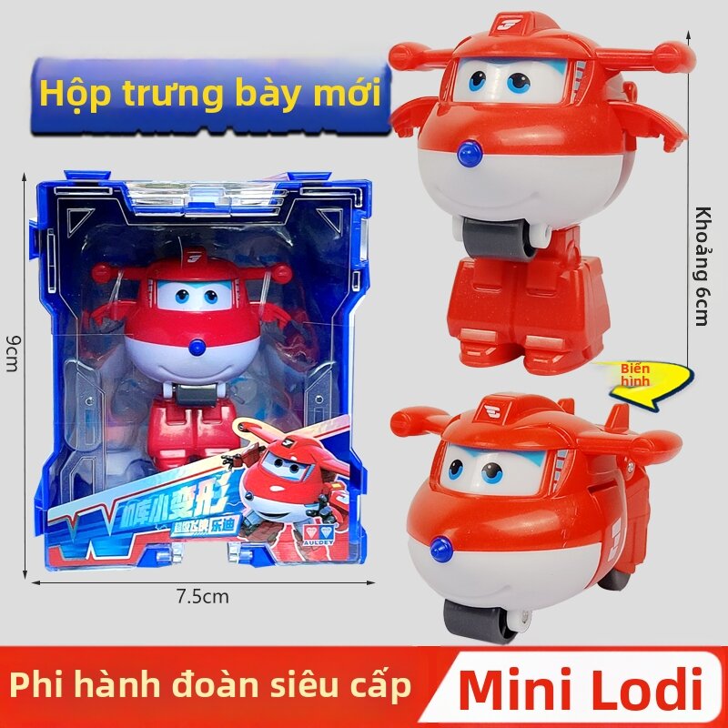 Bộ Robot Nhỏ Biến Hình Super Wings