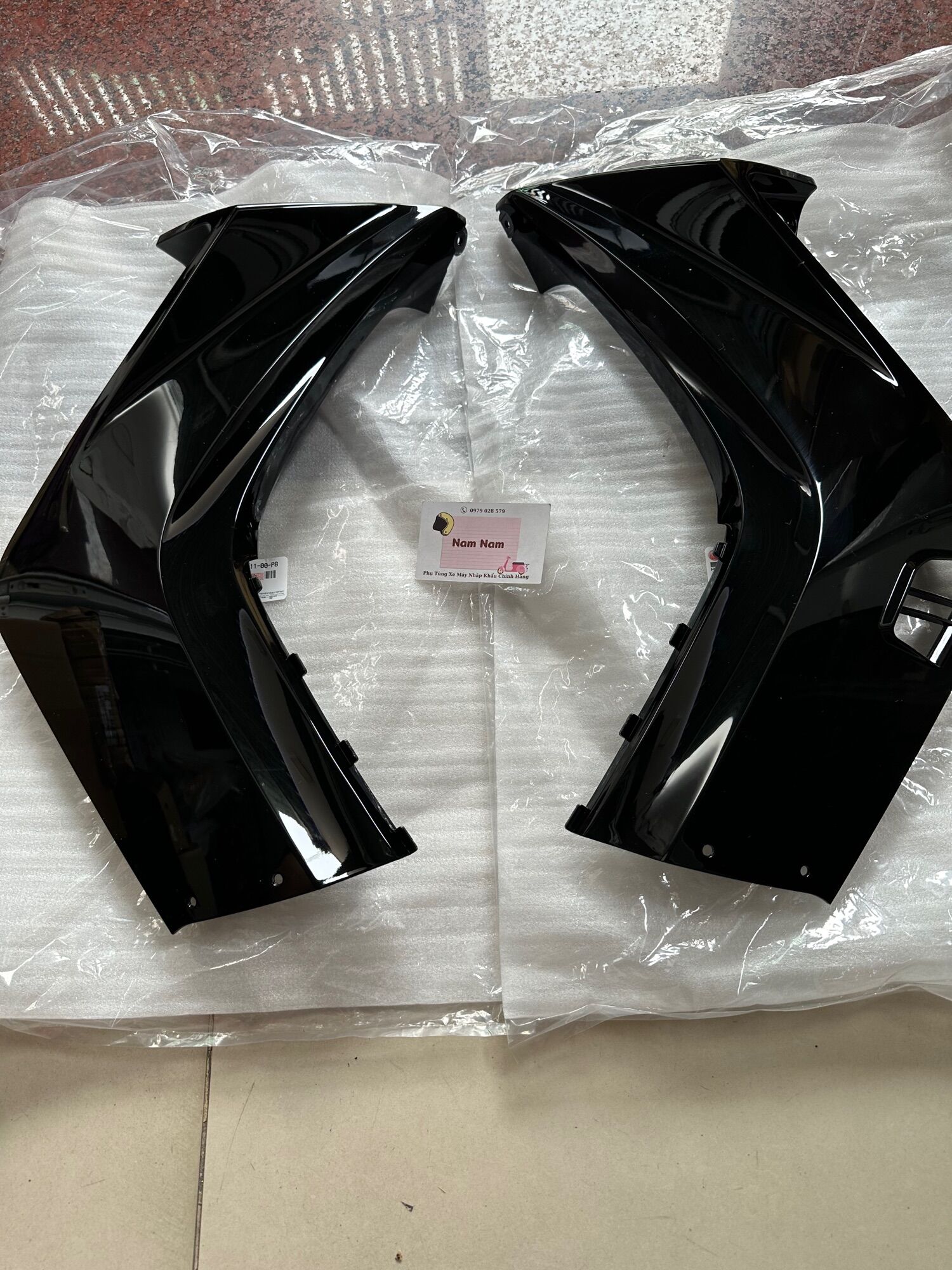 bửng exciter 2006 - 2010 màu đen bóng