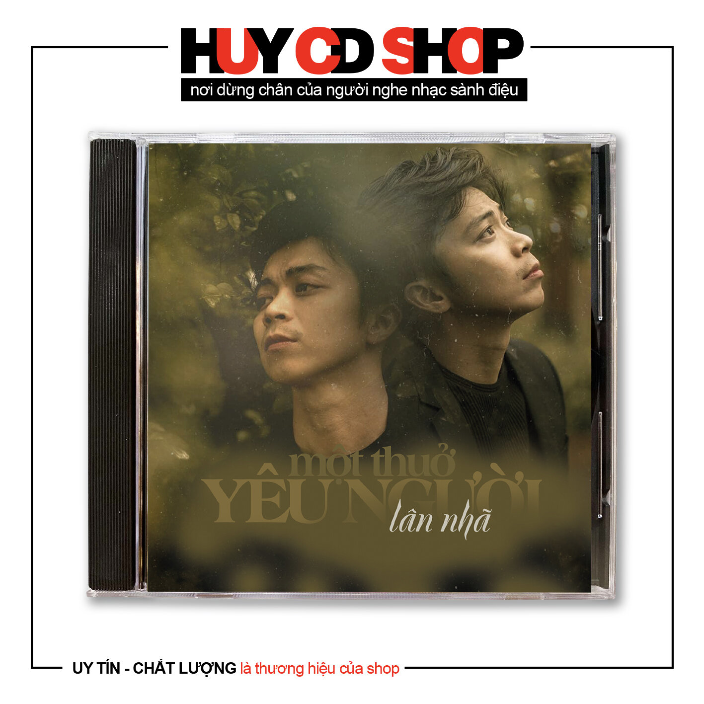 Đĩa cd lân nhã một thuở yêu người nhac hoa lời việt đĩa lòng trắng chất lượng cao âm thanh chuẩn huy cd shop