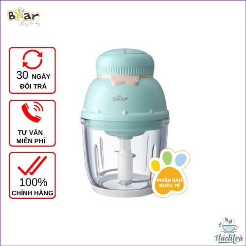 Máy Xay Ăn Dặm Cho Bé Bear QSJ-C02K1 (GR-B06V1) Kiểu dáng dễ thương - Hàng Chính Hãng Bear, Bảo Hành 18 Tháng