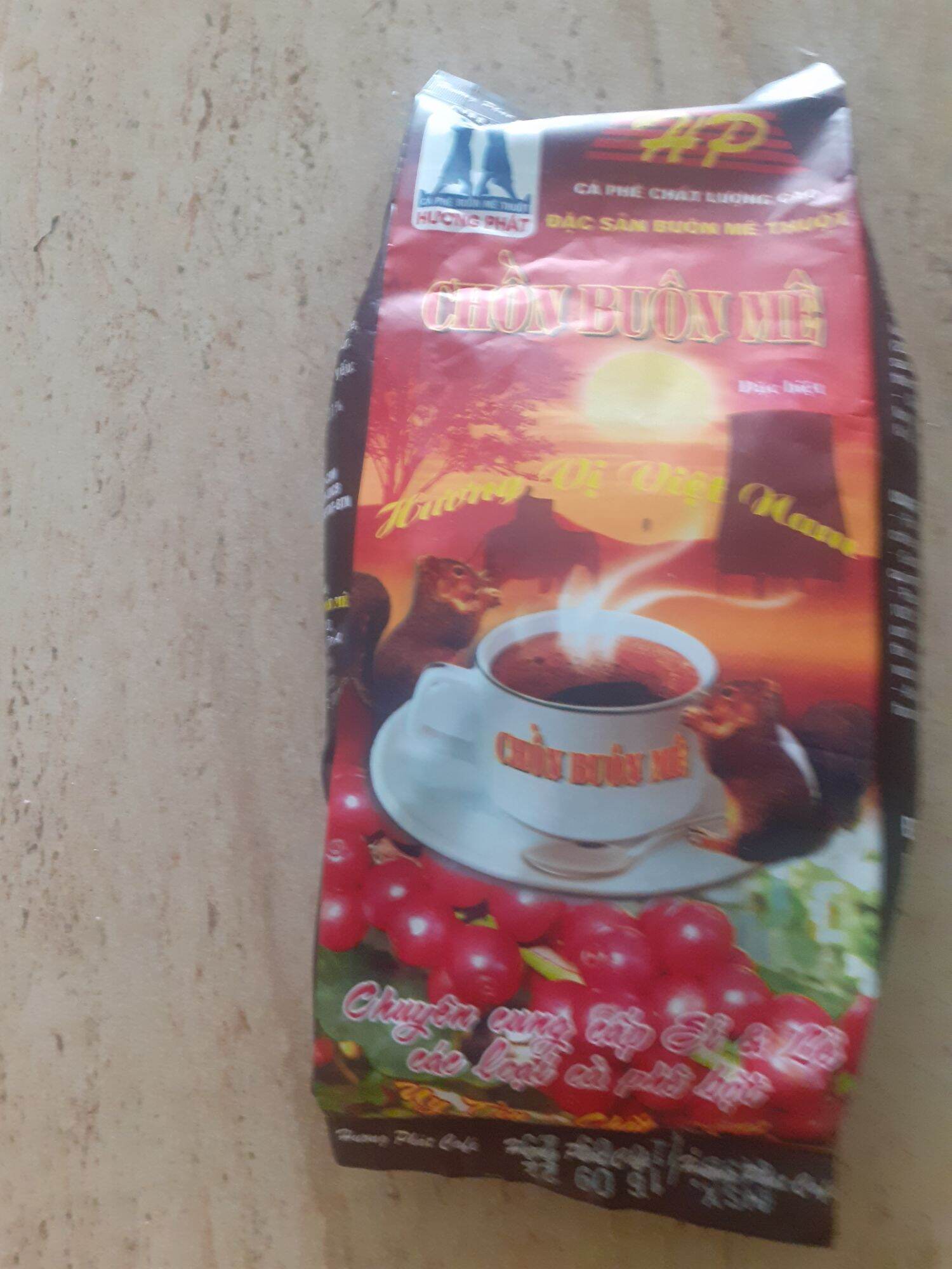 Cà phê chồn ban mê 500gr, pha cà phê sữa đá thơm ngon