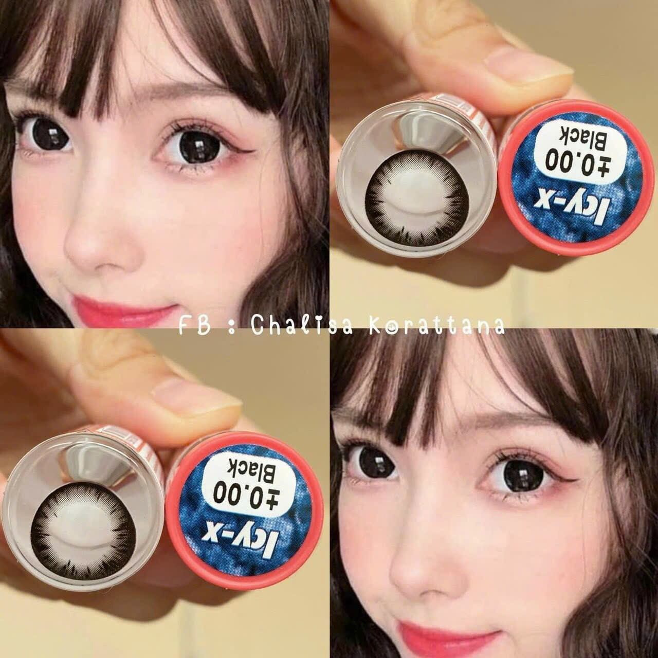 Lens - 1 cặp lens mắt kính áp tròng chất lượng cao màu đẹp độc quyền tuyển chọn , tặng kèm khay đơn lens mắt