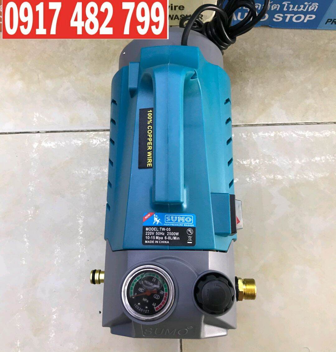 [HCM]MÁY RỬA MÁY LẠNH SUMO 2500W MÔ TƠ ĐỒNG