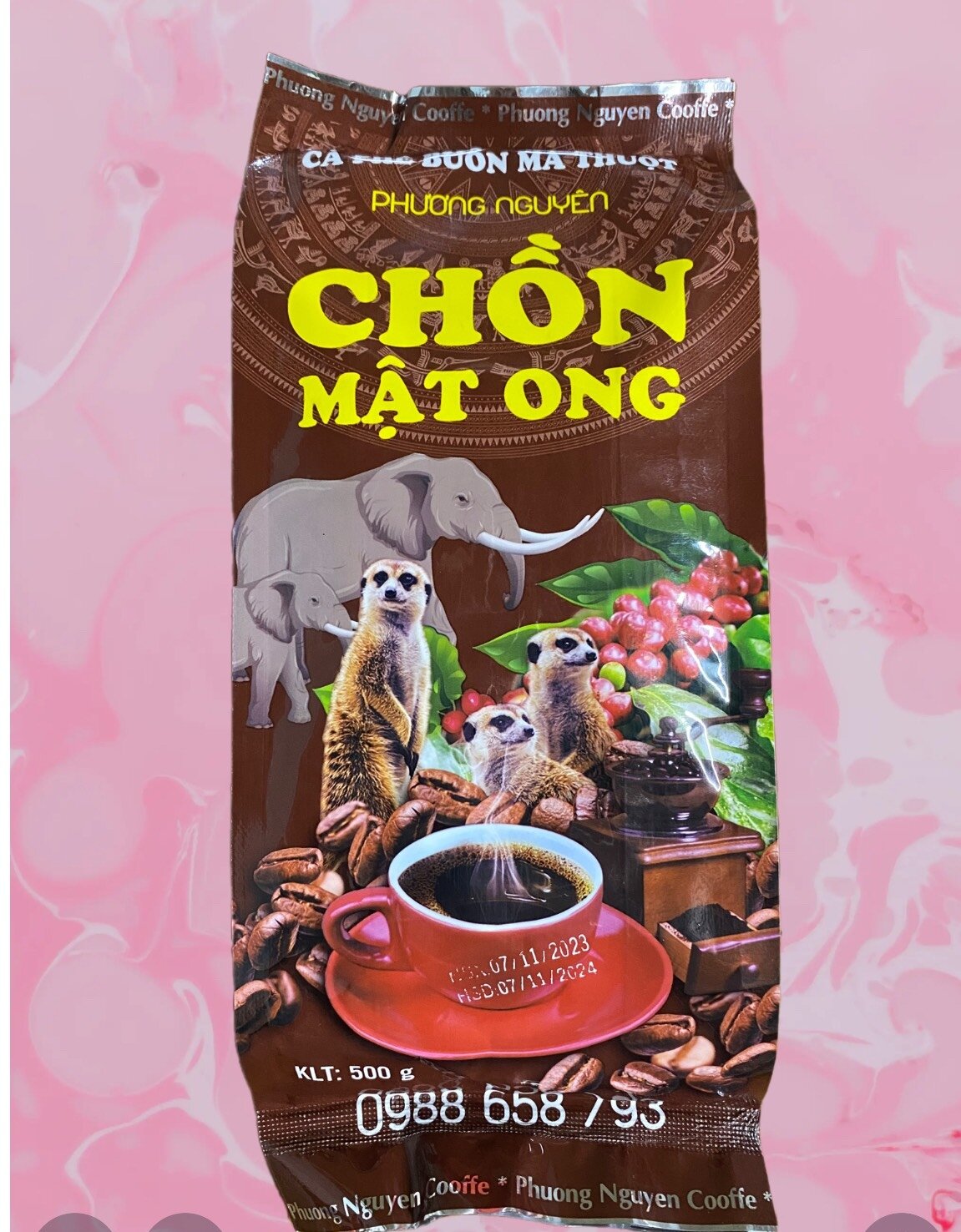 Cafe Chồn Mật Ong ( gói 500g)