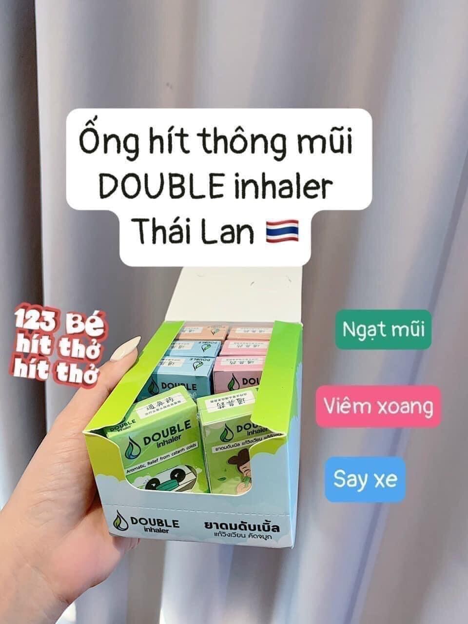 Ống hít Thông mũi double inhaler thái lan