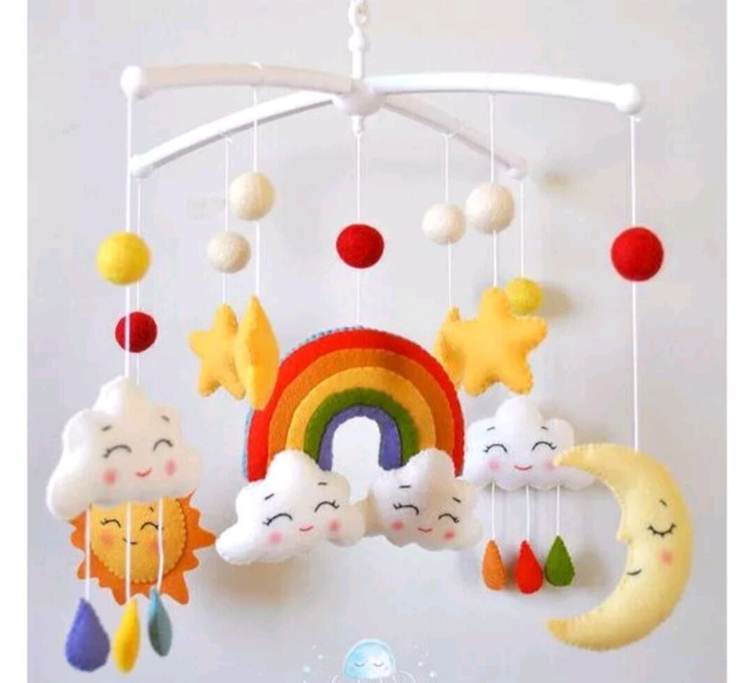 [HCM]Treo nôi kích thích thị giác vui nhộn cho bé TẶNG kèm khung X
